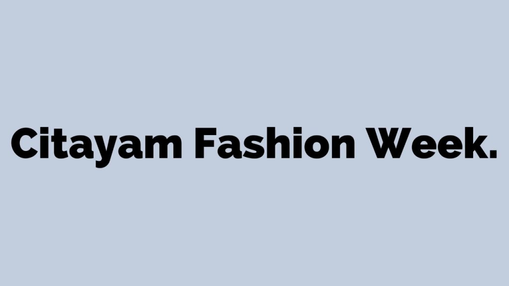 Citayam Fashion Week